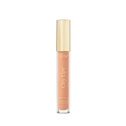 Picture of City Beauty City Lips - Plumping Lip Gloss - Hydrate & Volumize - All-Day Wear - Hyaluronic Acid & Peptides Visibly Smooth Lip Wrinkles - Cruelty-Free (Nude)