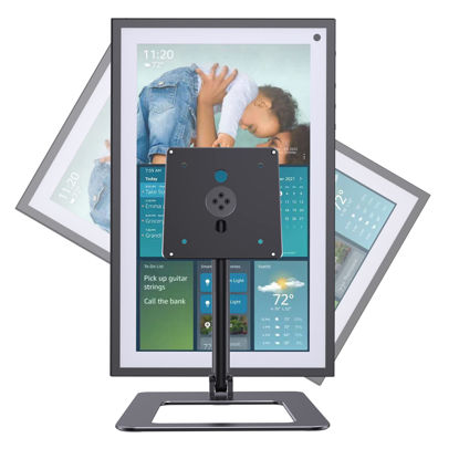 Picture of Letlar Echo Show 15 Stand Adjustable, Tilt Swivel Show 15 Mount with 360° Rotation Plate, Whole Aluminum, Hold The Device Stably