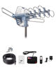 Picture of Yeceny Outdoor TV Antenna,Digital Amplified HDTV Antenna & 60 ft RG6 Coax Cable,150 Miles Long Range Wireless Remote 360 Degree Rotation Support 4K 1080P 2 TVs