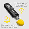 Picture of Zooz 700 Series Z-Wave Plus S2 USB Stick ZST10 700, Great for DIY Smart Home (Use with Home Assistant or HomeSeer Software)