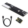 Picture of NFHK PCI-E 3.0 M.2 M-Key to Oculink SFF-8612 SFF-8611 Host Adapter for GPD Win Max2 External Graphics Card & SSD