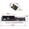 Picture of NFHK PCI-E 3.0 M.2 M-Key to Oculink SFF-8612 SFF-8611 Host Adapter for GPD Win Max2 External Graphics Card & SSD