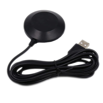 Picture of Geekstory BN-808 G-Mouse USB GPS Dongle Navigation Module M8030-KT Chip External GPS Antenna with 4M Flash USB GPS Receiver for Raspberry Pi Linux Windows 7 8 10