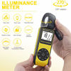 Picture of Light Meter HOLDPEAK HP-881D Digital Lux Meter 1-400,000 Lux /1-40,000 FC Measuring Ranges and 270° Rotatable Detector for LCD Lights and Plants Lumen Meter