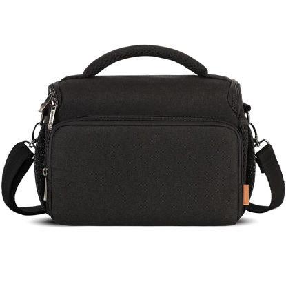 Picture of DOMISO Camera Bag Case Waterproof Anti-shock Shoulder Bag, Black