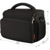 Picture of DOMISO Camera Bag Case Waterproof Anti-shock Shoulder Bag, Black