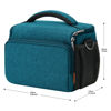 Picture of DOMISO Camera Bag Case Waterproof Anti-shock Shoulder Bag, Teal