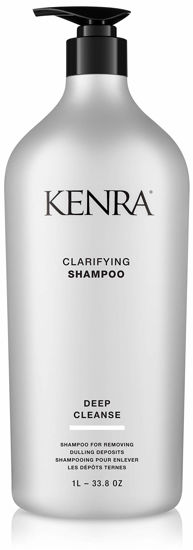 Picture of Kenra Clarifying Shampoo | Deep Cleansing | Color-Safe Formula | Removes Dulling Deposits & Product Build Up | Brightens Highlighted, Bleached, or Gray Hair | All Hair Types | 33.8 fl. Oz