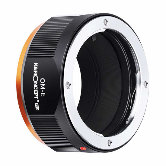 Picture of K&F Concept Lens Mount Adapter OM-E Manual Focus Compatible with Olympus OM SLR Lens and Sony E Camera Body