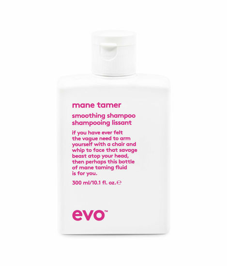 Picture of EVO Mane Tamer Smoothing Shampoo - Cleans, Smooths, & Strengthens Hair - Reduces Frizz (1.01 Fl Oz)