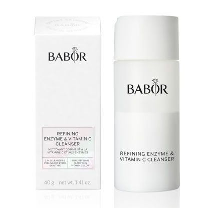 Picture of Babor Refining Enzyme + Vitamin C Cleanser, Powder Cleanser Face Wash, Facial Exfoliating Scrub, Powder Face Wash, Brightening exfoliating Face Scrub