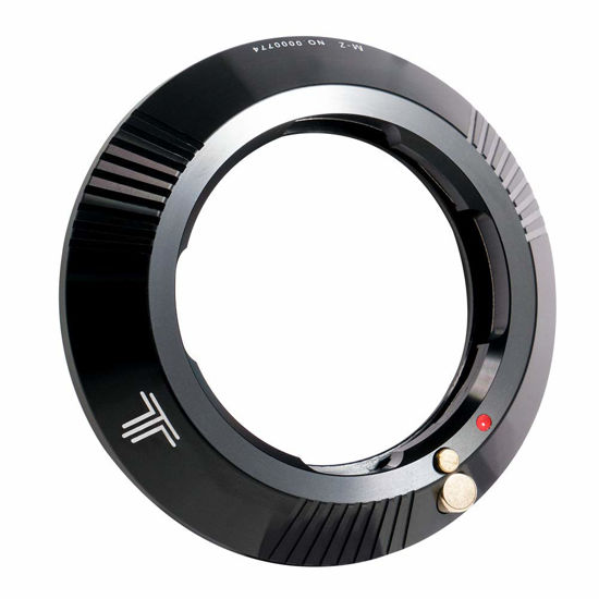 Picture of TTArtisan Lens Adapter Converter Ring for Leica M Mount Lenses Convert to Z Mount Camera Body Z6 Z7 Z6II Z7II Black