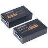 Picture of MOERISICAL VGA Cat5e Cat6 Extender 300ft Video Repeater Over Ethernet Cable, up to 100m, Sender+Receiver