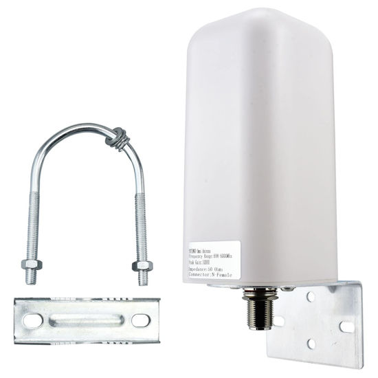 Picture of YOTENKO 5G Antenna High Gain 10 dBi Omni-Directional Outdoor Antenna with N Female Connector Pole/Wall Mount for Verizon, AT&T, T-Mobile