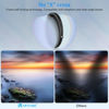 Picture of 72mm Variable Fader ND2-ND32 ND Filter and CPL Circular Polarizing Filter 2 in 1 Camera Lens Filter HD Double-Sided MRC Slim Frame No X Cross Neutral Density Filters with Lens Cap and Cleaning Cloth