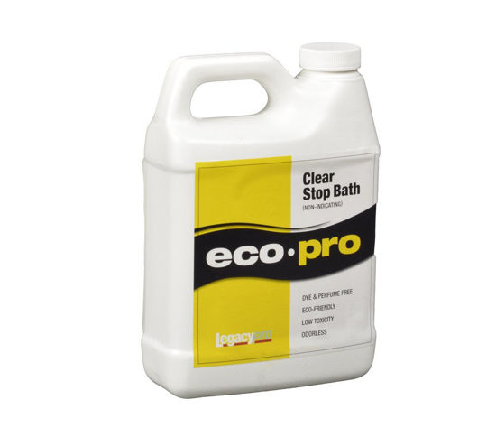 Picture of LegacyPro EcoPro Black & White Clear Stop Bath, 1 Quart (Makes 8 Gallons)