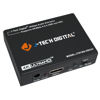 Picture of J-Tech Digital 4K60Hz HDMI 2.0 Audio Extractor HDMI-ARC Converter SPDIF + 3.5MM Output 18Gbps, HDCP 2.2, 1080P@120Hz, 1080P@144Hz, Compatible with Dolby_Digital/DTS CEC HDR10 [JTD18G-H5CH2]