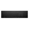 Picture of HP 450 Programmable Wireless Keyboard - Slim, Ergonomic Design w/Number Pad - Wireless USB - 20 Programmable Keys, 4 LEDs, Chiclet Keys - Up to 2-Year Battery Life - Win, Chrome, MacOS (4R184AA#ABL)