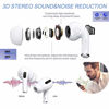 Picture of Wireless Earbuds Bluetooth 5.0 Headset Earbuds Headphones Built-in Microphone and Charging Box,3D Stereo Noise Cancelling Earbuds, Suitable for Apple Airpods pro/Android/iPhone/Samsung