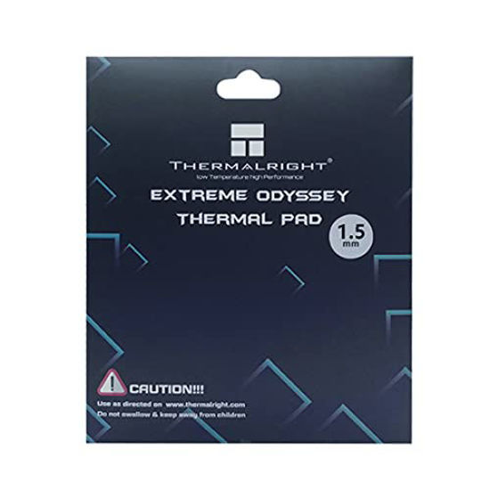 Picture of Thermalright Thermal Pad 12.8 W/mK, 120x120x1.5mm, Non Conductive Heat Resistance High Temperature Resistance, Silicone Thermal Pads for Laptop Heatsink/GPU/CPU/LED Cooler (1.5mm)