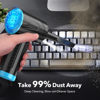 Picture of Compressed Air Duster Air Blower - 110000RPM Powerful Electric Air Duster Keyboard Cleaner for Computer PC Cleaner Car Duster Replace Canned Dust Off Rechargeable Cordless Compressed Air Can