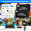 Picture of Naivaunsin Video Capture Card Streaming, Capture Card Nintendo Switch, HDMI Capture Card Nintendo Switch, HDMI to USB 3.0 Game Capture Card Switch 4K 1080P 60FPS Recording Work PS4/PS5/OBS