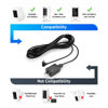 Picture of Ayotu 3 Pack 16ft/5m Charging Cable for Stick Up Cam Battery/Plug-in 3rd Gen/2nd Gen & Spotlight Cam Battery, 5V 1A DC Power Adapter Without Worry Run Out of Power (NOT Include Camera), Black