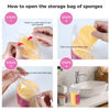 Picture of GAINWELL 200PCS Compressed Facial Sponges, Cleansing, for Personal Spa Esthetician Use