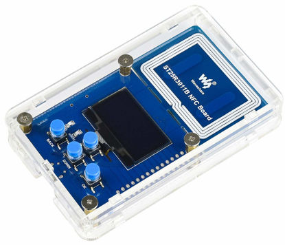 Picture of ST25R3911B NFC Development Kit NFC Reader,Onboard STM32F103 Controller/1.3" OLED Display/SRAM/Micro SD Slot/Programming UART Debugging Interface Support Multi NFC Protocols up to 1.4W Output Power