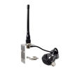 Picture of TWAYRDIO VHF Marine Antenna 156-163 MHz 50W 6.5in Stubby Antenna W/16.4ft SO239 to PL259 Connector RG58 Coaxial Cable and L-Shape Mounting Bracket for Boat Pontoon Sailboat Yacht Marine Radios