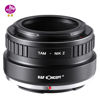 Picture of K&F Concept Lens Mount Adapter TAM-NIK Z Manual Focus Compatible with Tamron Adaptall (Adaptall-2) Lens to Nikon Z Mount Camera Body