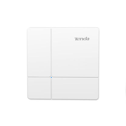 Picture of Tenda AC1200 Dual Band Gigabit Wireless Access Point, Ceiling Mount WiFi Access Point, Coverage 3200 sq.ft PoE Powered Surport IEEE 802.11ac Wave 2 and MU-MIMO White(I24)