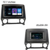 Picture of DKMUS Radio Stereo Bezel for Chevrolet Silverado 2014+ GMC Sierra 2014+ Dash Installation Mount Trim Kit Fits 10.1" and Double Din