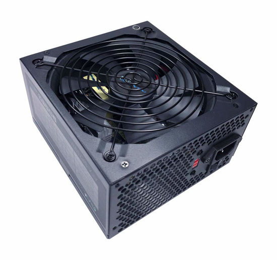 Picture of Apevia ATX-SP700 Spirit ATX Power Supply with Auto-Thermally Controlled 120mm Fan, 115/230V Switch, All Protections