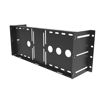 Picture of JINGCHENGMEI 4U Universal VESA LCD Monitor Mounting Bracket for 19 inches Server Rack or Cabinet, Black (MMB)