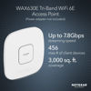 Picture of NETGEAR Cloud Managed Wireless Access Point (WAX630E) - WiFi 6E Tri-Band AXE7800 Speed | Mesh | MU-MIMO | 802.11ax | Insight Remote Management | PoE++ | Power Adapter not Included