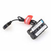 Picture of DRRI NP-F Dummy Battery DC Coupler Dtap Adapter Cable for Sony NP-F990 NP-F970 F960 F770 F750 F550