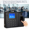 Picture of 2.4 inch TFT Fingerprint Attendance Recorder Machine Network Fingerprint Attendance Machine for Employee Checking-in(US Plug)