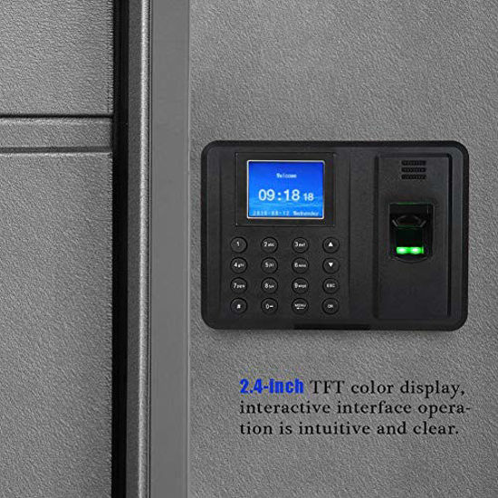 Getuscart Inch Tft Fingerprint Attendance Recorder Machine Network Fingerprint Attendance