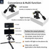 Picture of D30 Panoramic Ball Head with Handle All Metal CNC Ballhead Camera Mount INNOREL Tripod Heads with Two Quick Release Plates and Phone Clip for Monopod, DSLR, Camcorder, DV, Telescope，Max Load 22lb/10kg