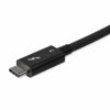 Picture of StarTech.com 0.8m/2.7ft Thunderbolt 3 to Thunderbolt 3 Cable - 40Gbps - Certified TB3 - USB C Compatible - Active - 100W PD (TBLT34MM80CM)