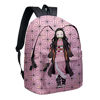 Picture of LMEROM Anime Backpack Shcool Student Bookbag Laptop Bags Pencil Case