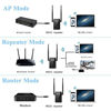 Picture of WiFi Range Extender, MECO AC750 WiFi Repeater Dual Band WiFi Signal Booster Amplifier 2.4/5GHz Supports Repeater/Access Point/Router Mode Easily Setup with Ethernet Port, Extends WiFi to Smart Home