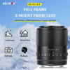 Picture of VILTROX 35mm f/1.8 F1.8 STM Auto Focus Full Frame Lens for Nikon Z-Mount Camera Z5 Z50 Z6 Z6 II Z7 Z7 II