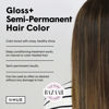 Picture of dpHUE Gloss+ - Light Brown, 6.5 oz - Color-Boosting Semi-Permanent Hair Dye & Deep Conditioner - Enhance & Deepen Natural or Color-Treated Hair - Gluten-Free, Vegan