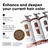 Picture of dpHUE Gloss+ - Light Brown, 6.5 oz - Color-Boosting Semi-Permanent Hair Dye & Deep Conditioner - Enhance & Deepen Natural or Color-Treated Hair - Gluten-Free, Vegan