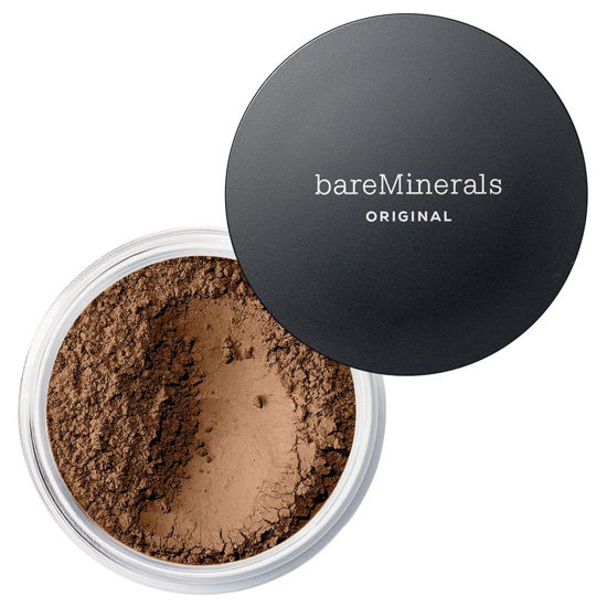 Picture of bareMinerals Original Loose Powder Foundation SPF 15, Lightweight Mineral Loose Powder Foundation Makeup, Buildable Coverage, Talc Free, Vegan