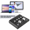 Picture of Liineparalle Sound Card Voice Synthesizer Changer o Sound Card V8 Voice Changer Multiple Funny Sound Effects Mobile Phone Computer Live Sound Card (Bluetooth Version)