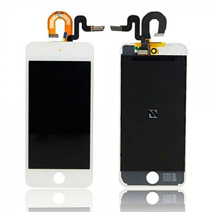 Picture of Touch Screen Digitizer and LCD for Apple iPod Touch 5 and iPod Touch 6 - White (A1509, A1421, A1574)