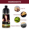 Picture of Herbishh Hair Color Shampoo for Gray Hair - Magic Hair Dye Shampoo - Colors Hair in Minutes-Long Lasting-500 Ml-3-In-1 Hair Color-Ammonia-Free (Burgundy)